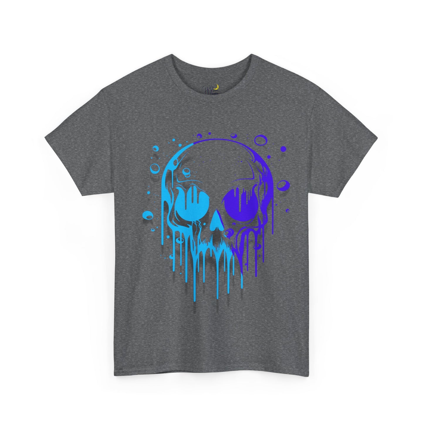 Skull. Blues. Melting