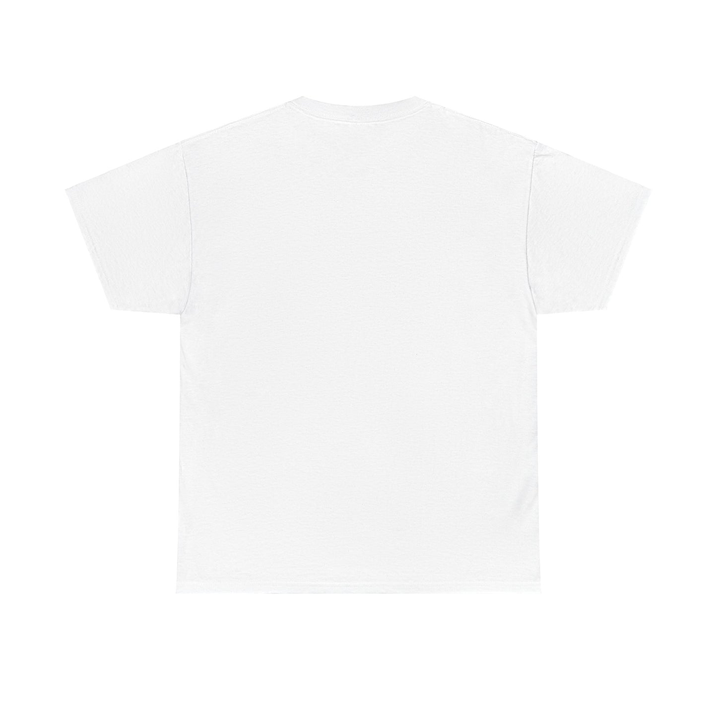 Face. Black/white Unisex Heavy Cotton Tee