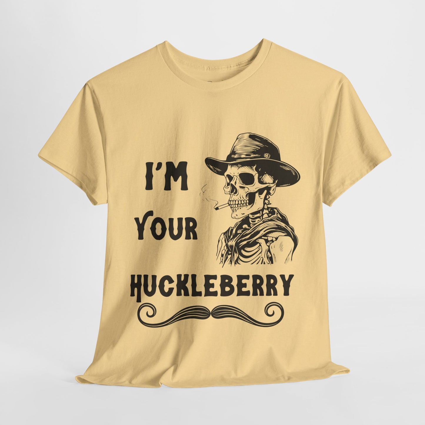 Graphic Tee - I'm Your Huckleberry Skeleton Graphics Tee