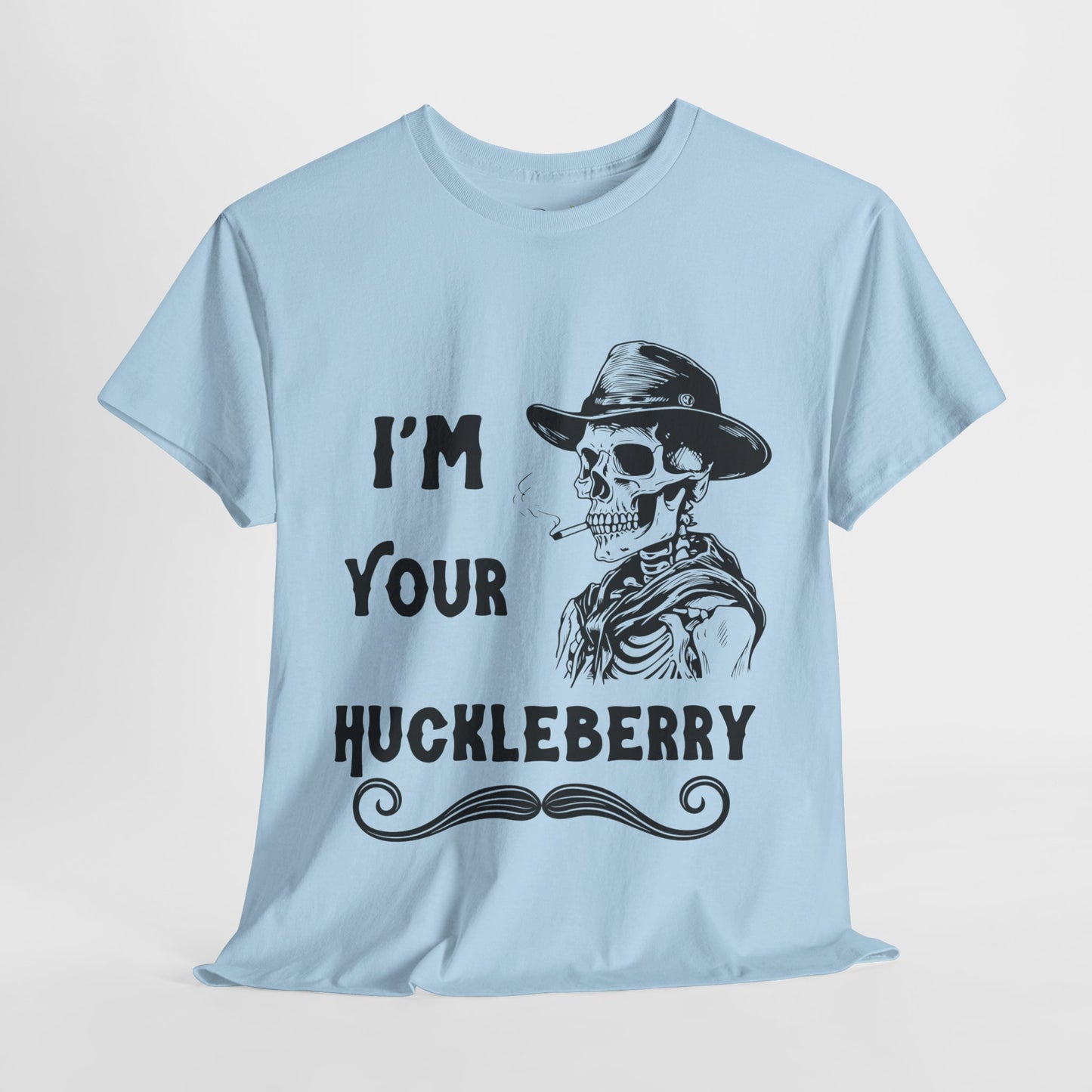 Graphic Tee - I'm Your Huckleberry Skeleton Graphics Tee