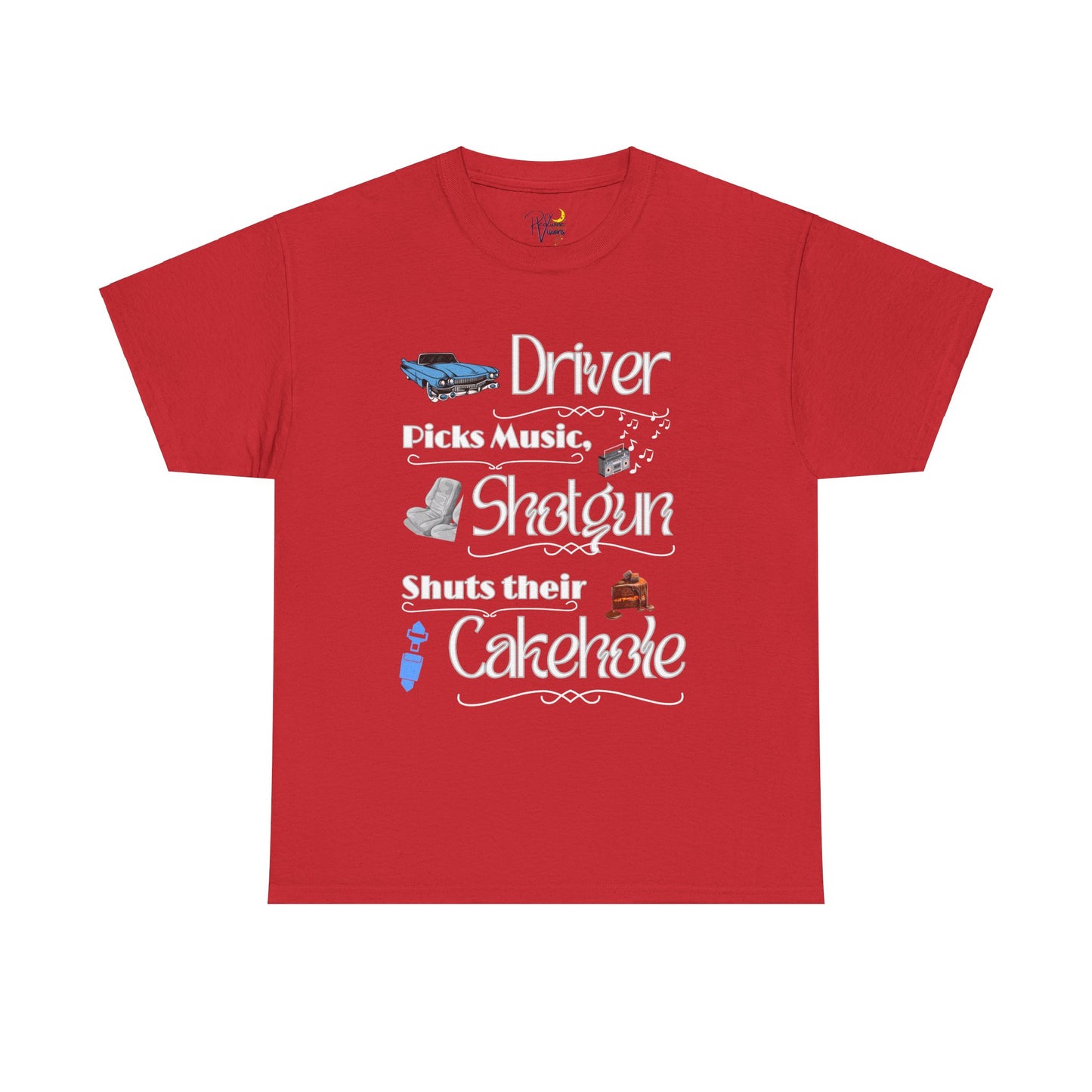 Graphic Tee Shirt - Driver Picks Music Shotgun Shuts Their Cakehole