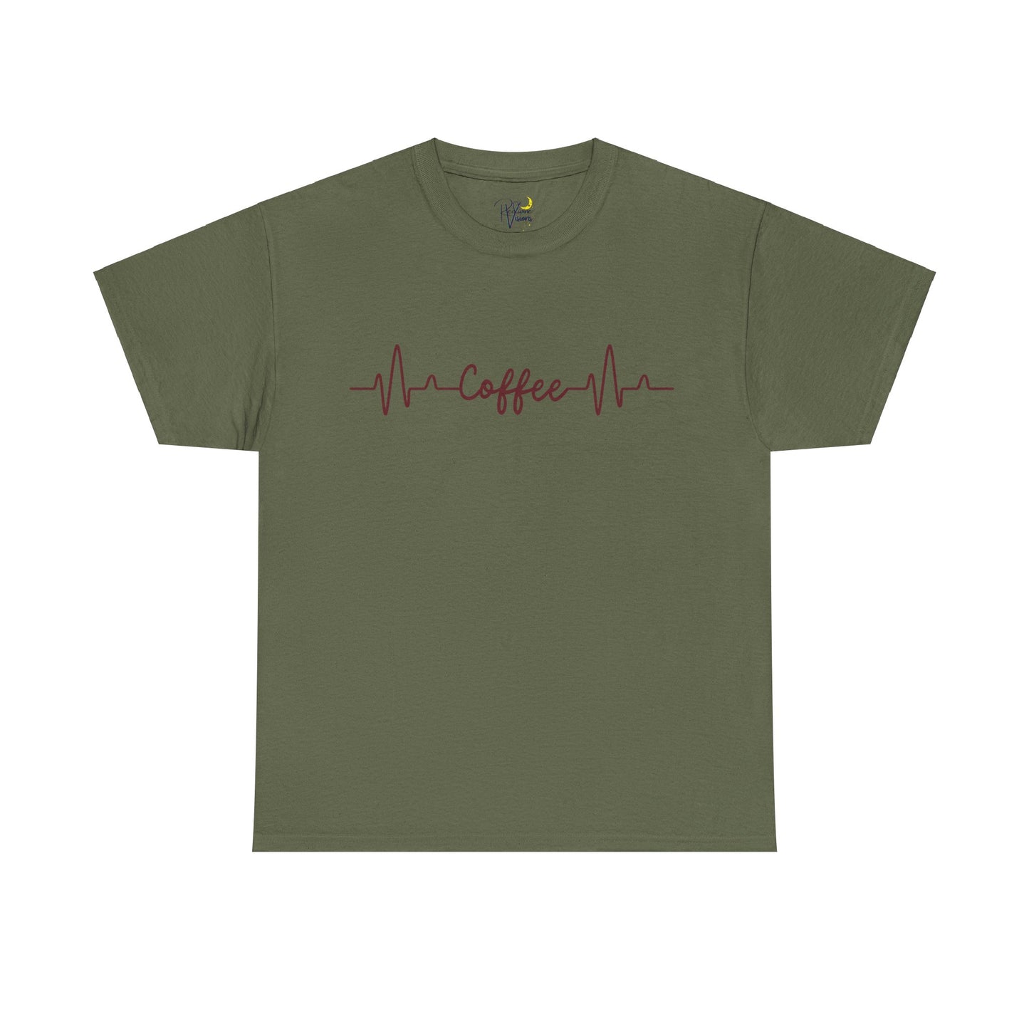 Coffee Heartbeat Unisex Tee