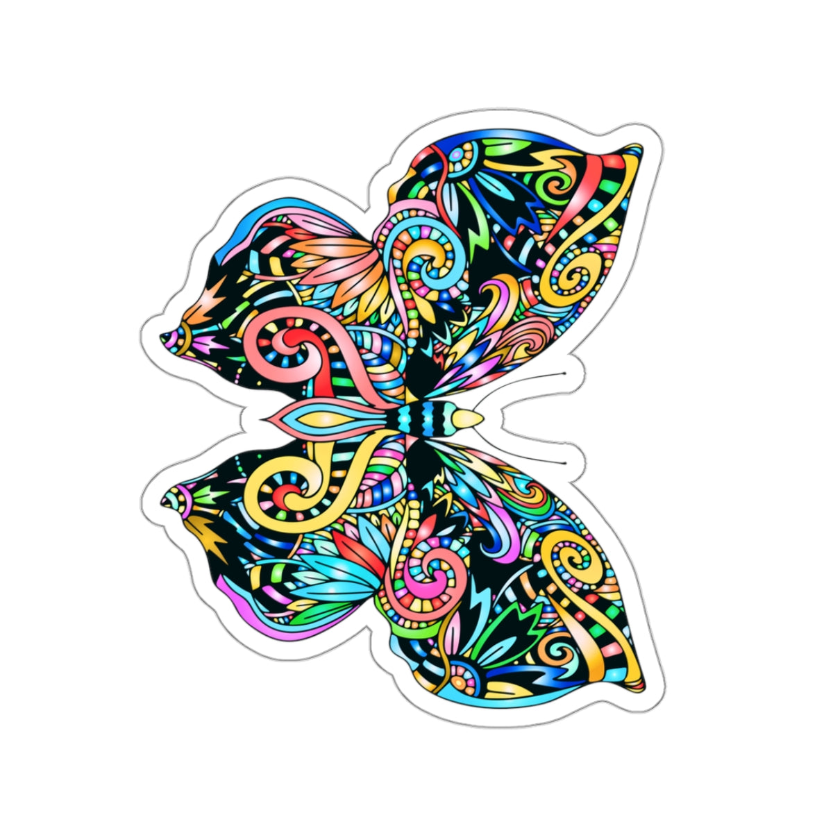 Butterfly sticker