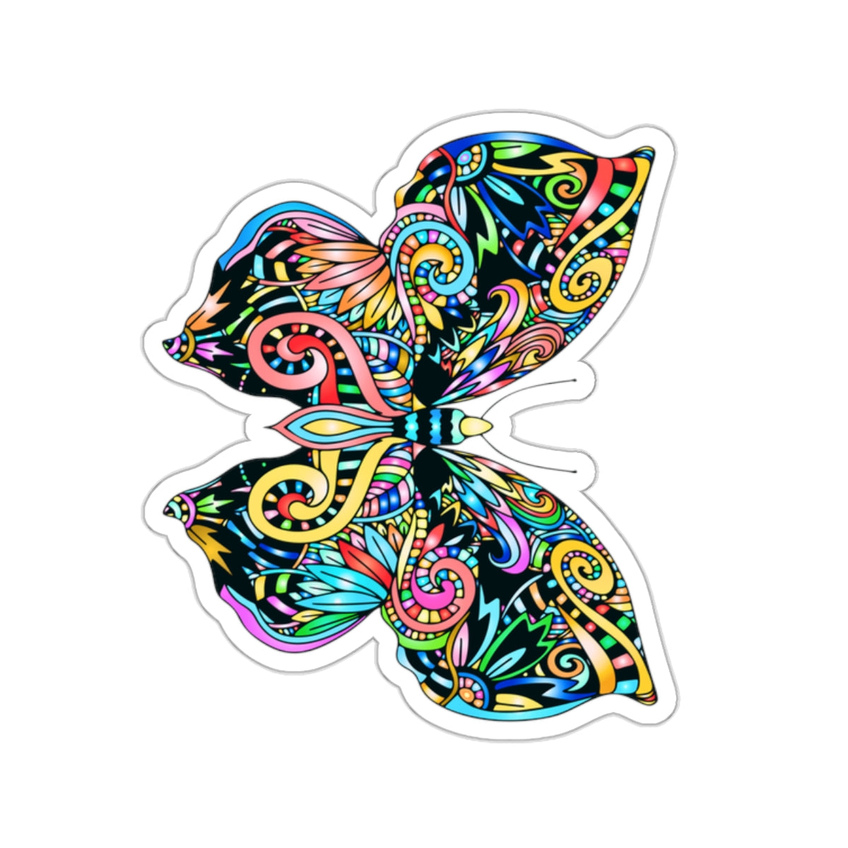 Butterfly sticker