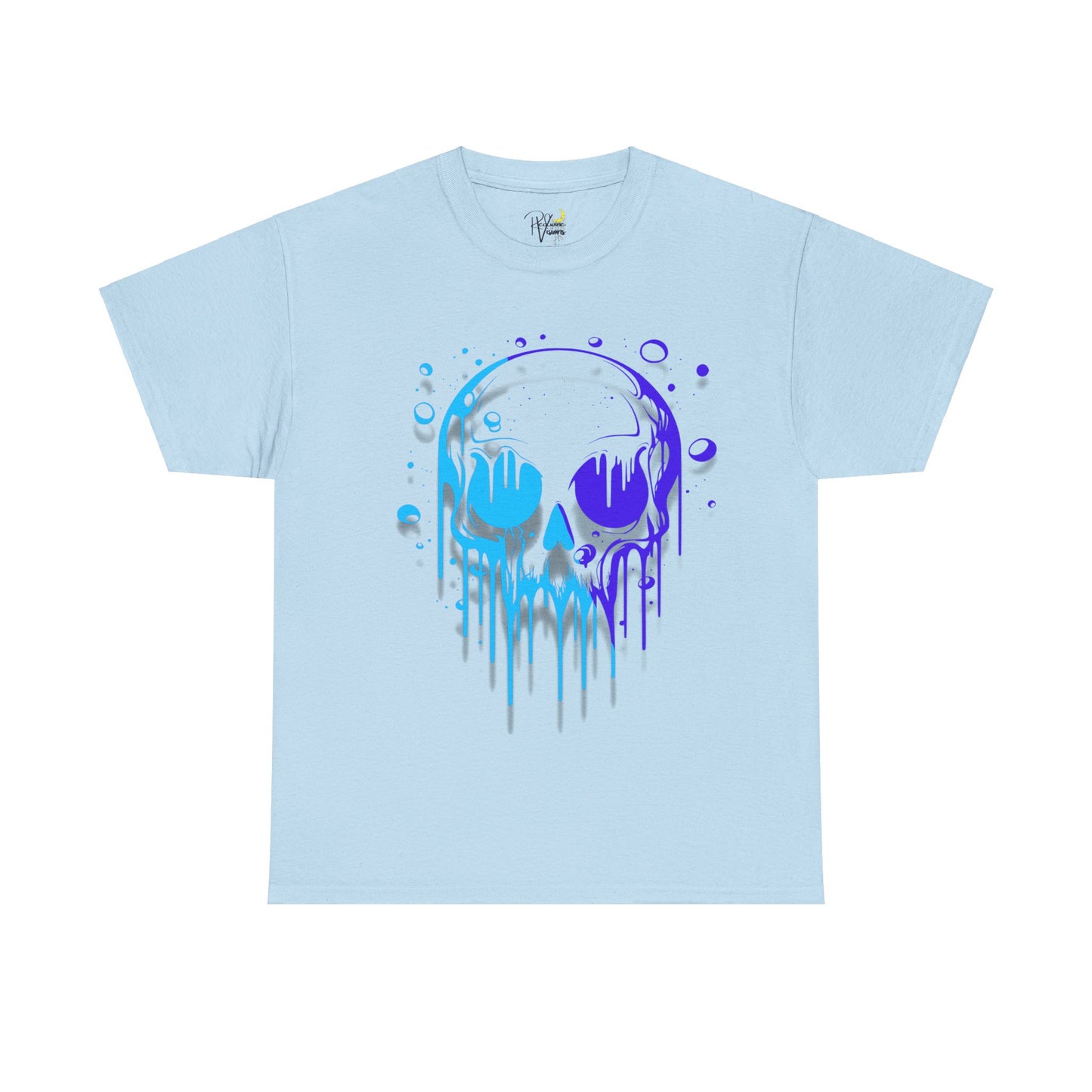 Skull. Blues. Melting