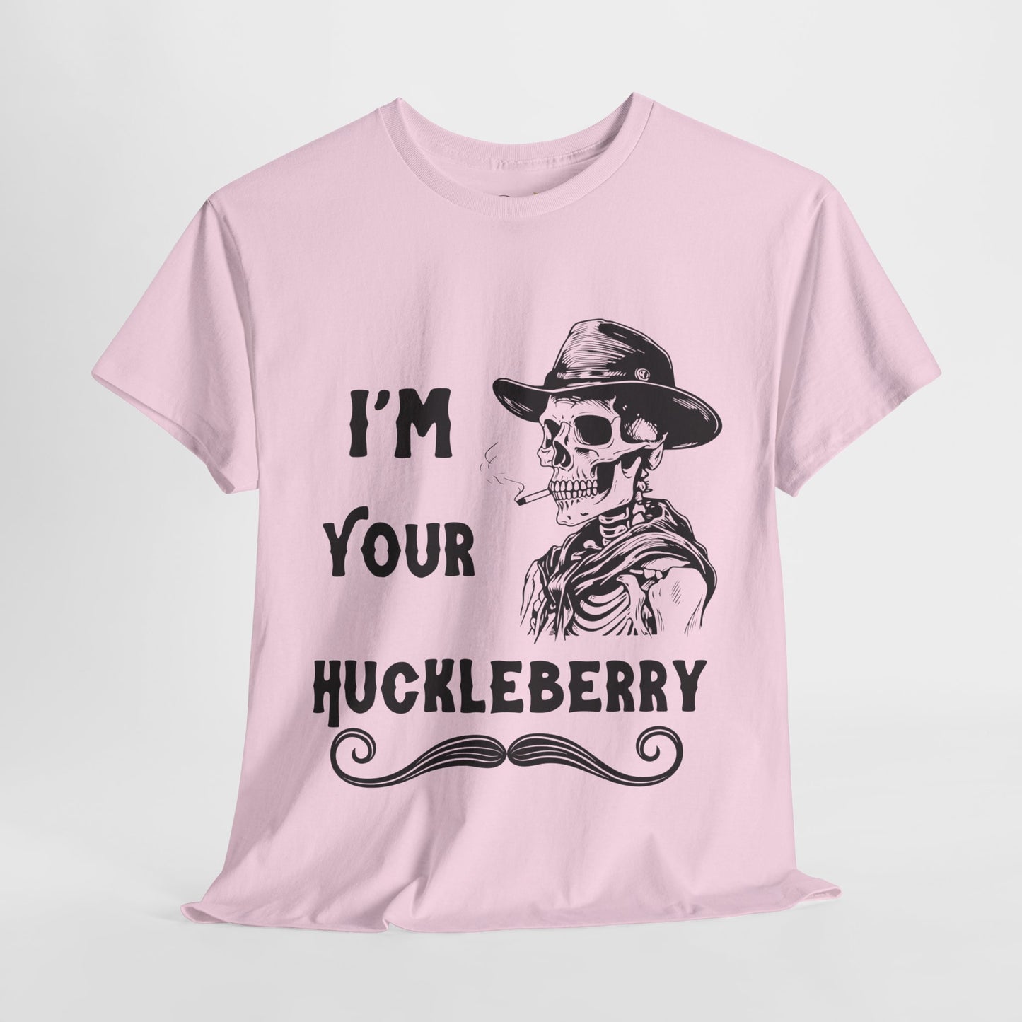 Graphic Tee - I'm Your Huckleberry Skeleton Graphics Tee