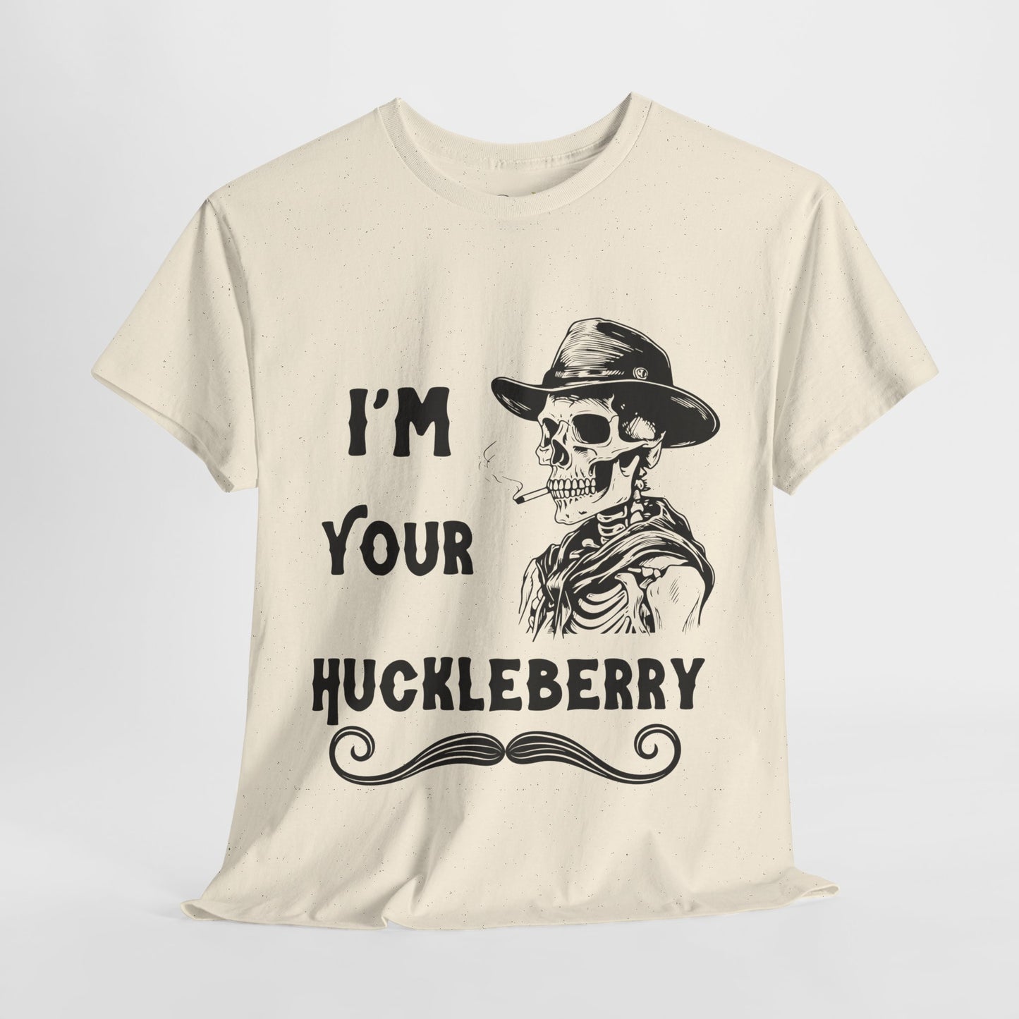 Graphic Tee - I'm Your Huckleberry Skeleton Graphics Tee