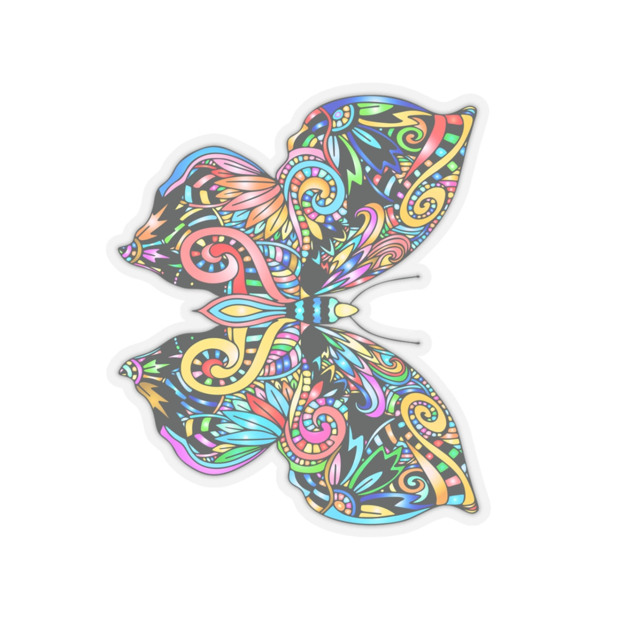 Butterfly sticker