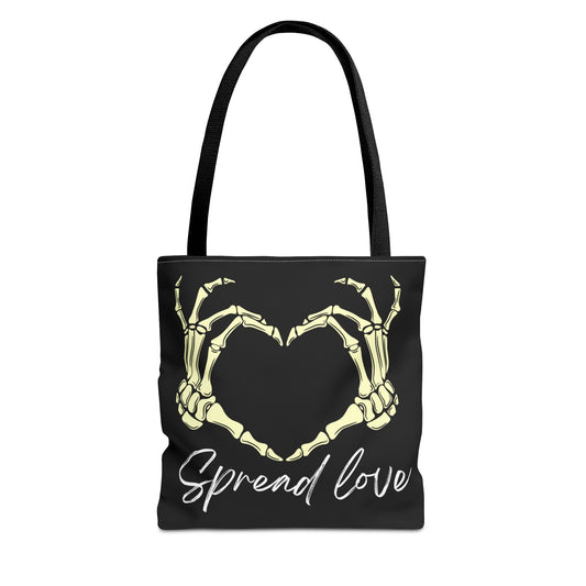 Spread love tote bag