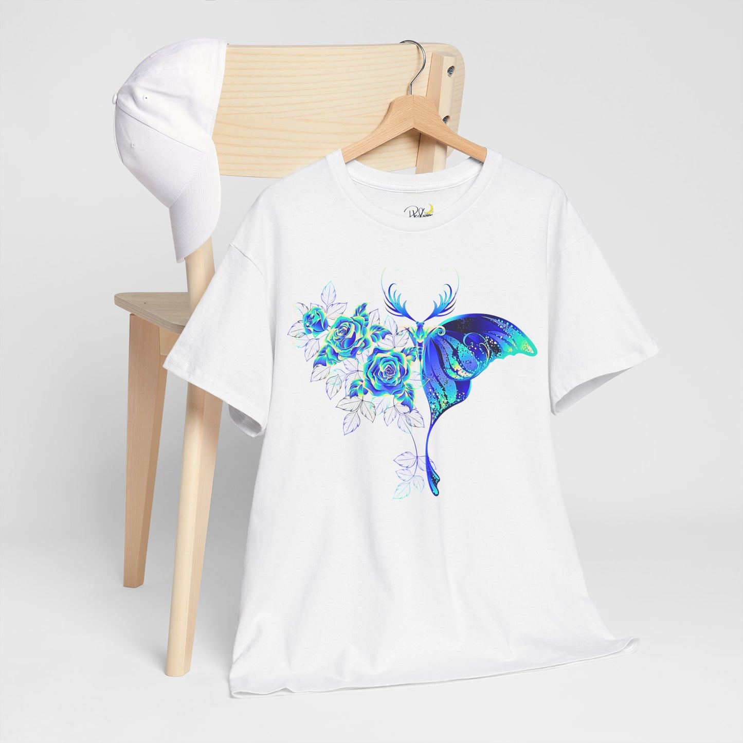 Blue Butterfly Tee