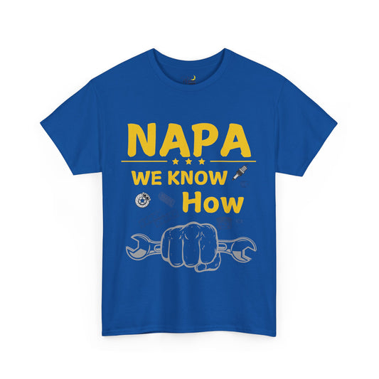 NAPA We Know How. Car Parts Tee