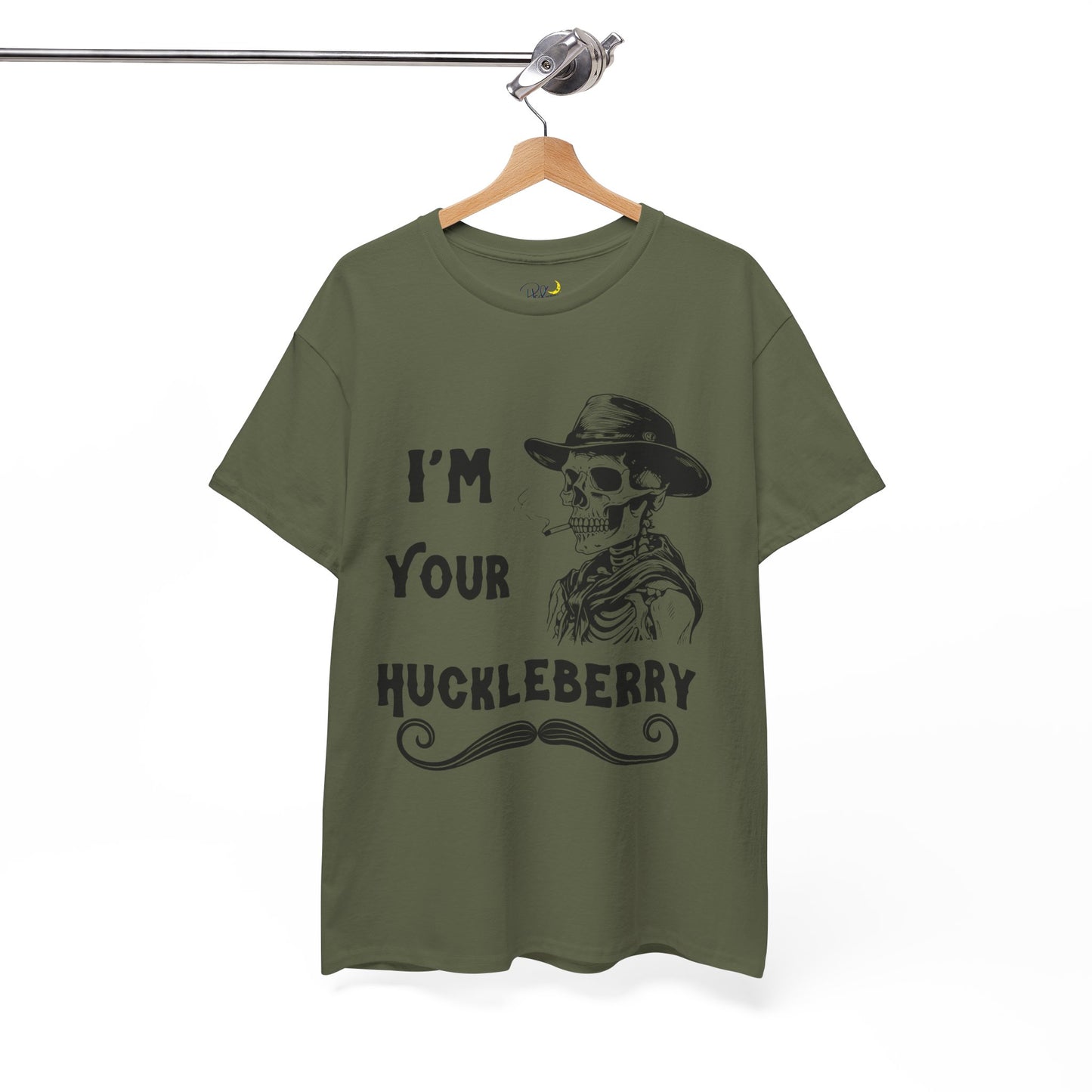 Graphic Tee - I'm Your Huckleberry Skeleton Graphics Tee