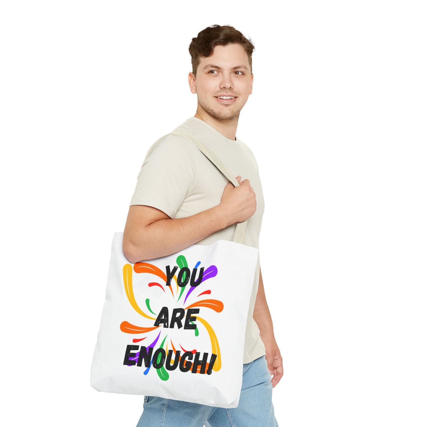 You are enough. Different not less Tote Bag