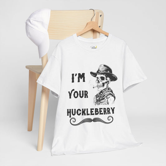 Graphic Tee - I'm Your Huckleberry Skeleton Graphics Tee