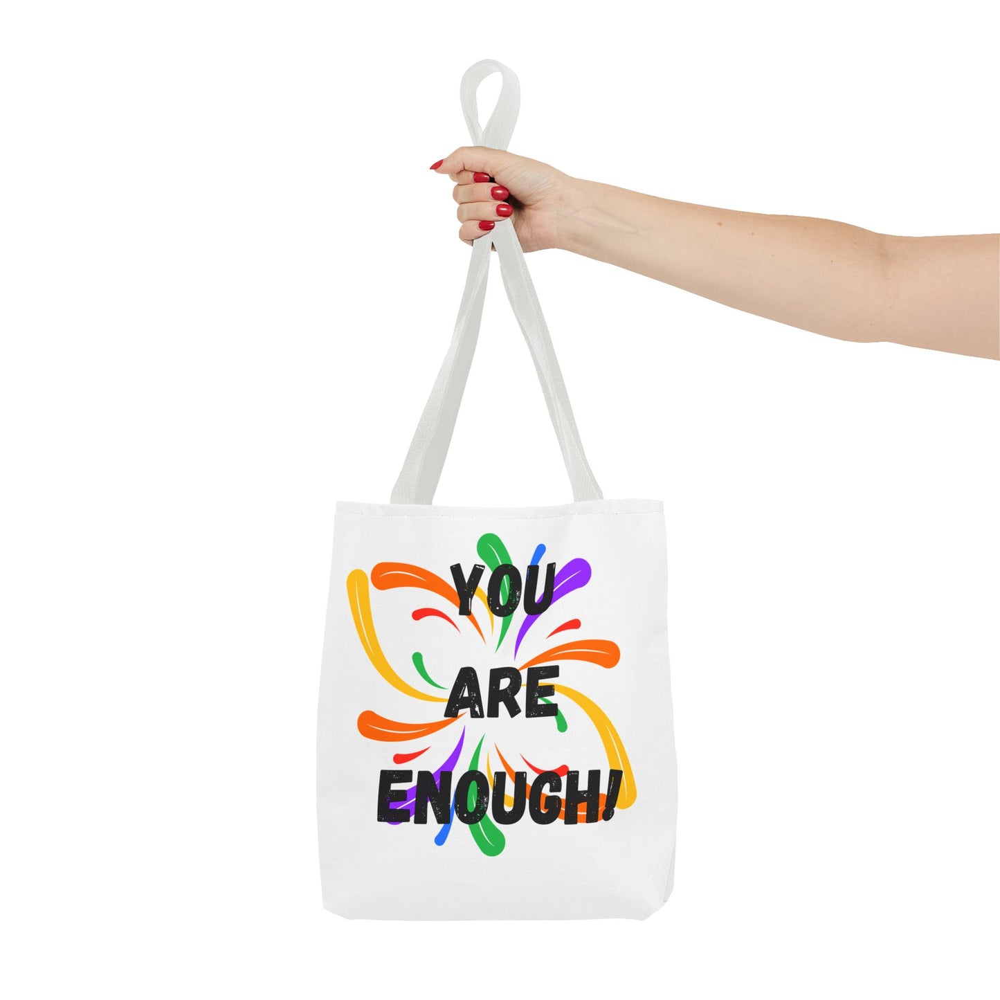 You are enough. Different not less Tote Bag