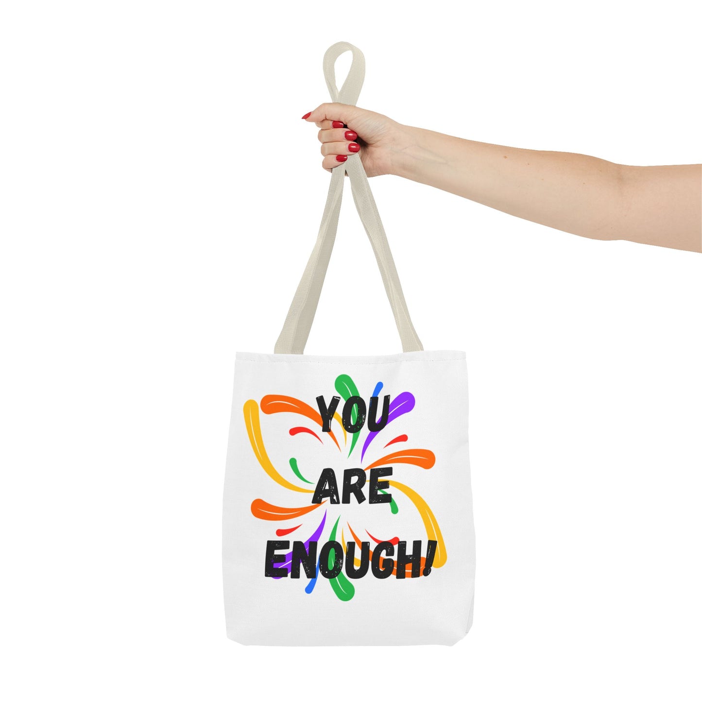 You are enough. Different not less Tote Bag