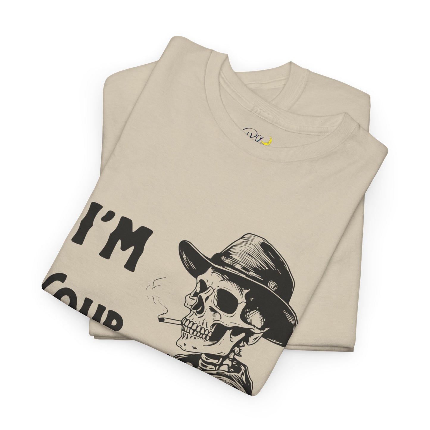 Graphic Tee - I'm Your Huckleberry Skeleton Graphics Tee