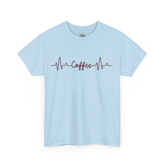 Coffee Heartbeat Unisex Tee