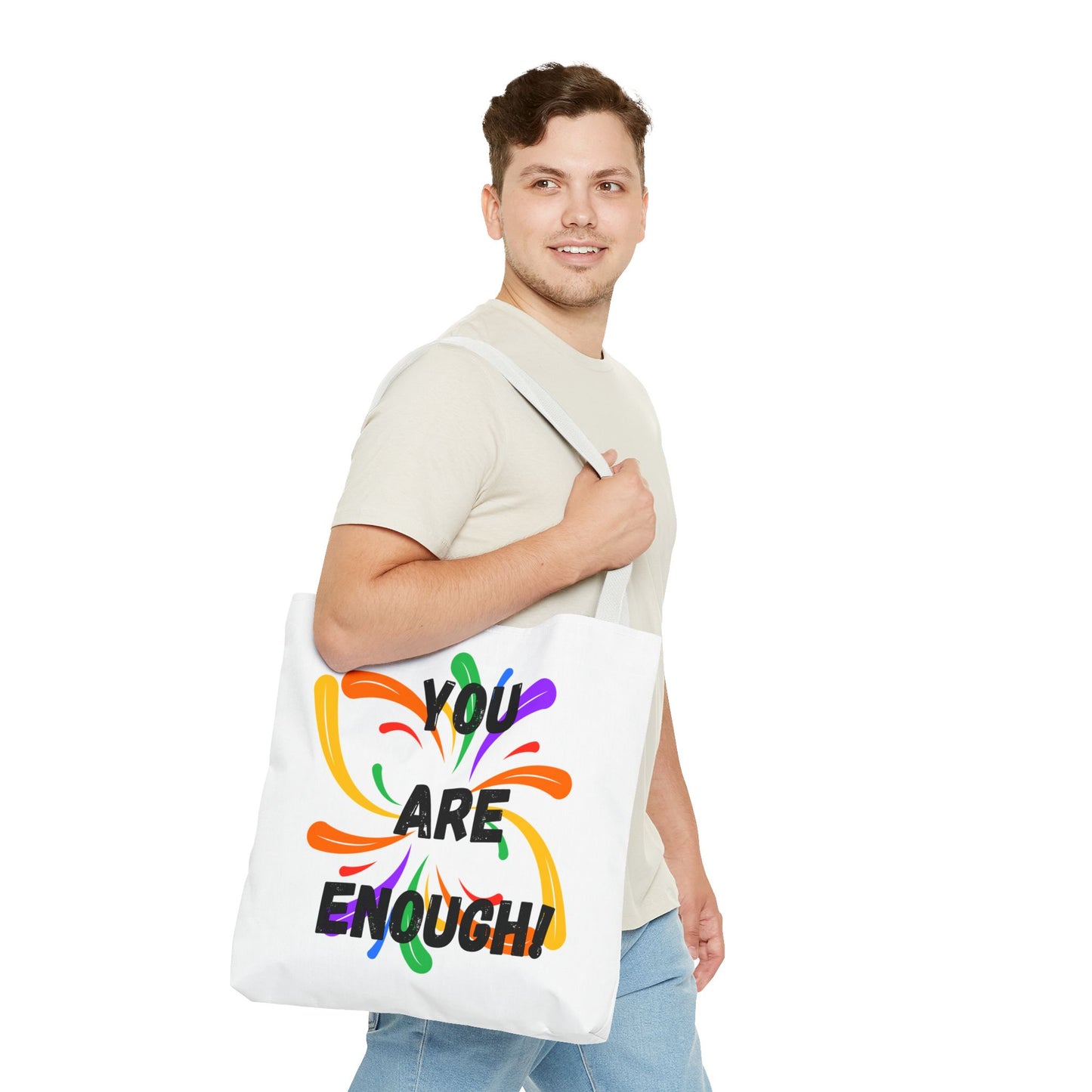 You are enough. Different not less Tote Bag