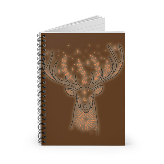 Deer Spiral Notebook