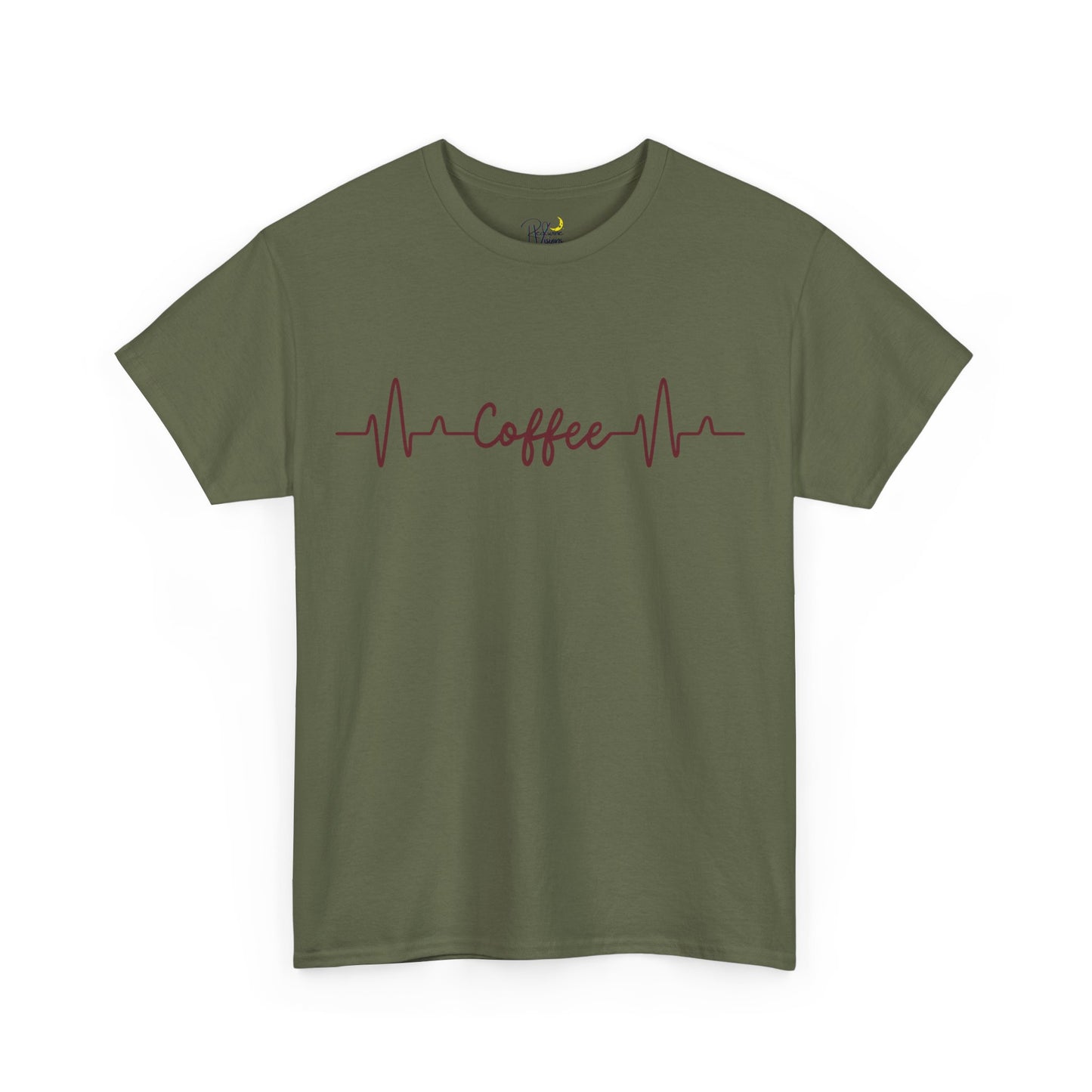 Coffee Heartbeat Unisex Tee