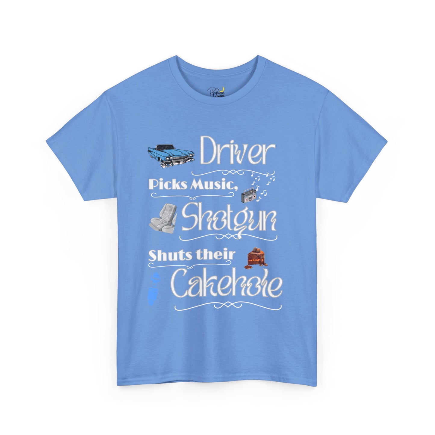 Graphic Tee Shirt - Driver Picks Music Shotgun Shuts Their Cakehole